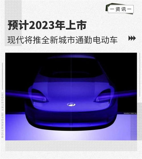 預(yù)計(jì)2023年上市 現(xiàn)代將推城市通勤電動車
